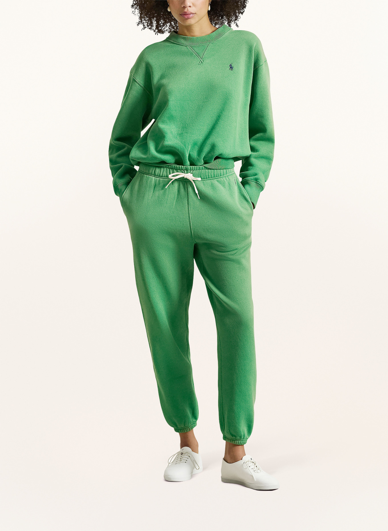 POLO RALPH LAUREN Mikina: ZELENÁ