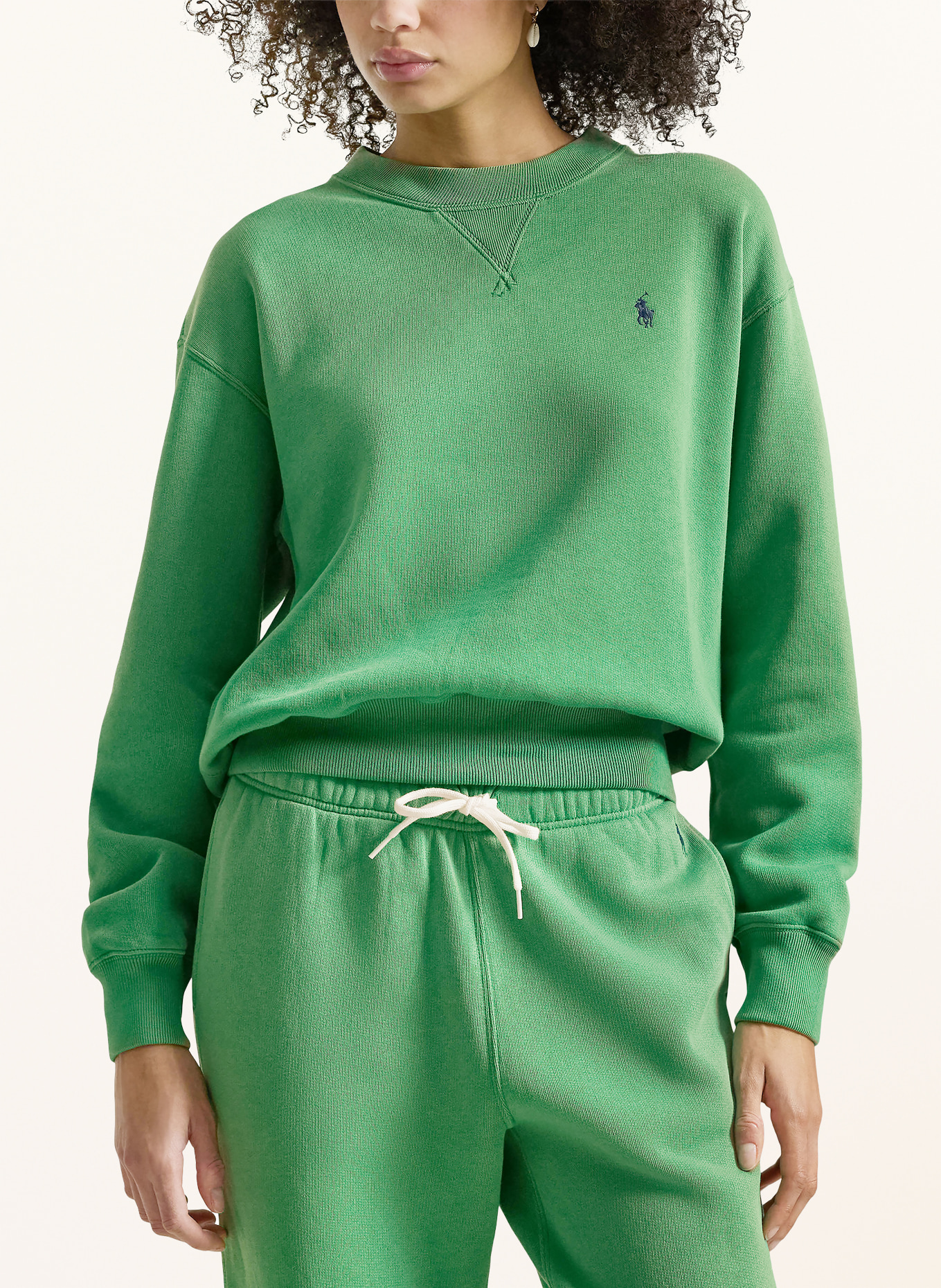 POLO RALPH LAUREN Mikina: ZELENÁ