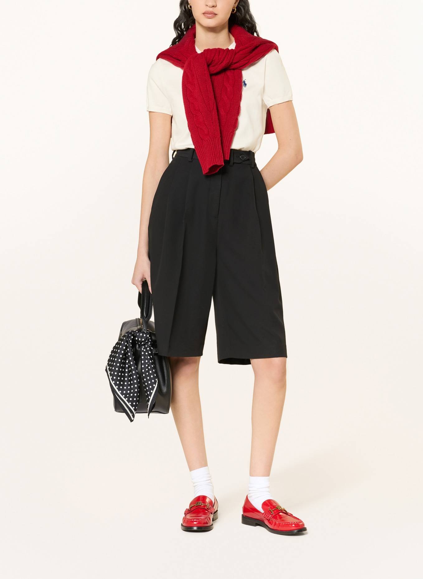 POLO RALPH LAUREN Strickshirt: CREME