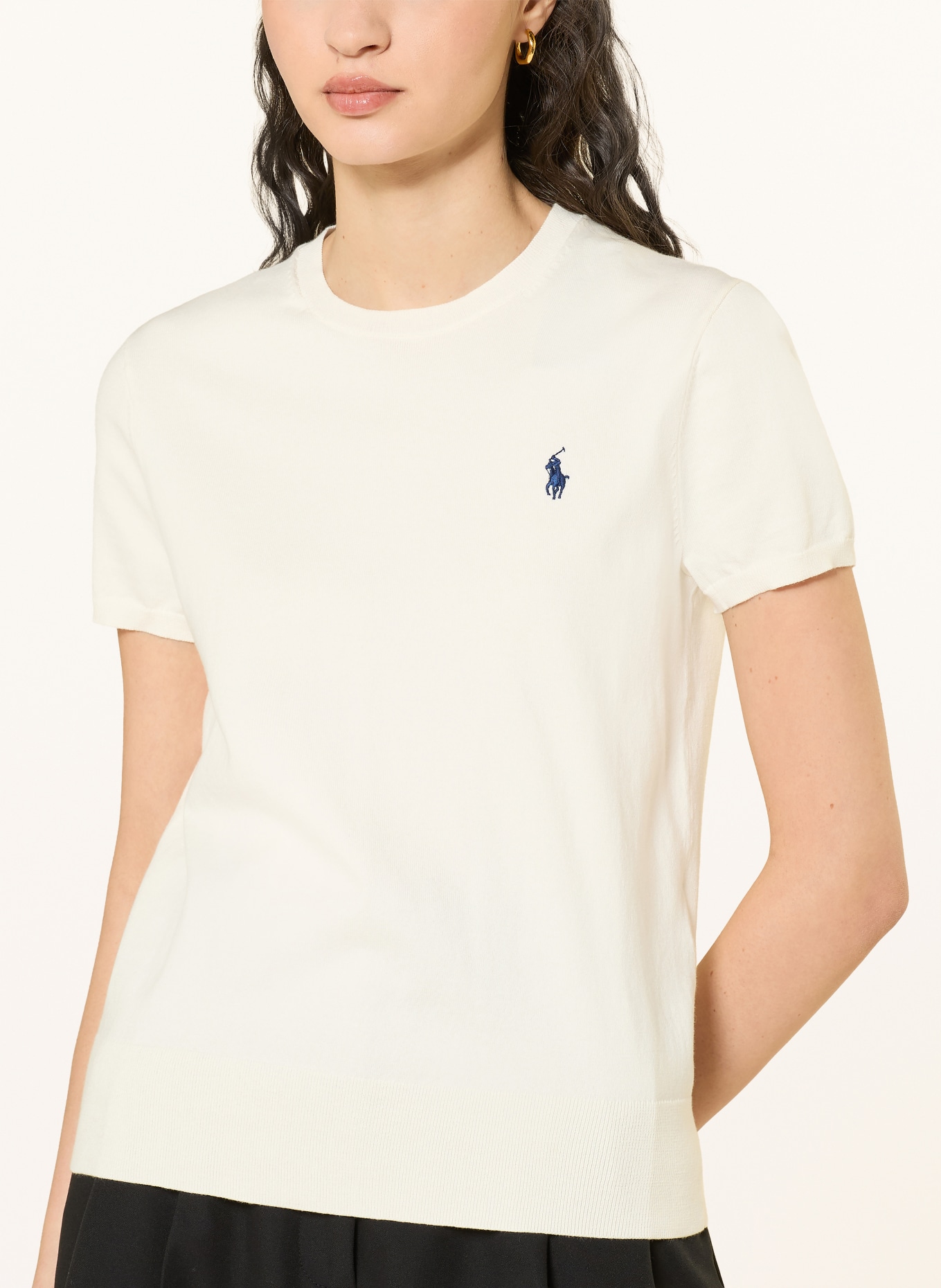POLO RALPH LAUREN Strickshirt: CREME
