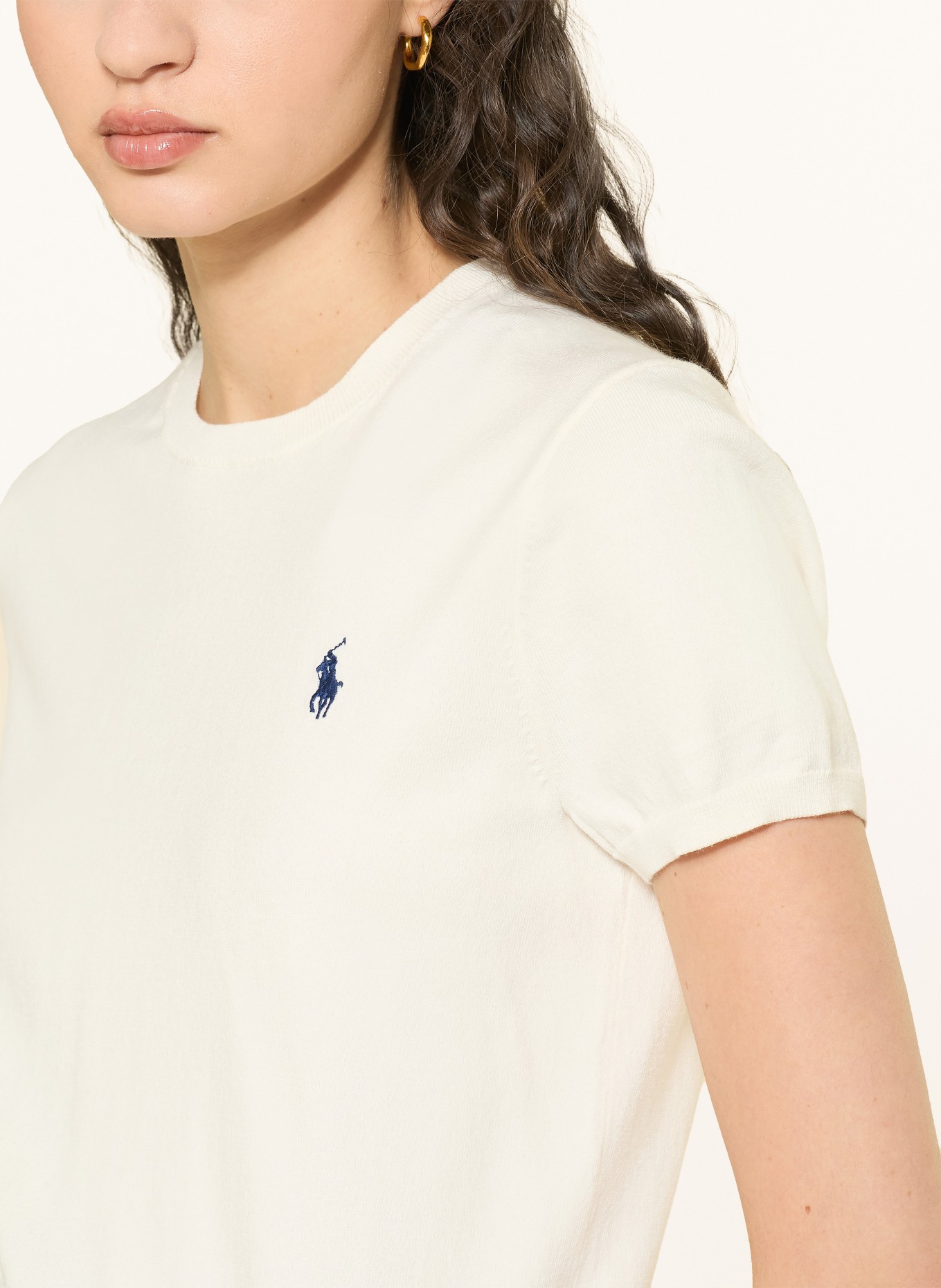 POLO RALPH LAUREN Strickshirt: CREME