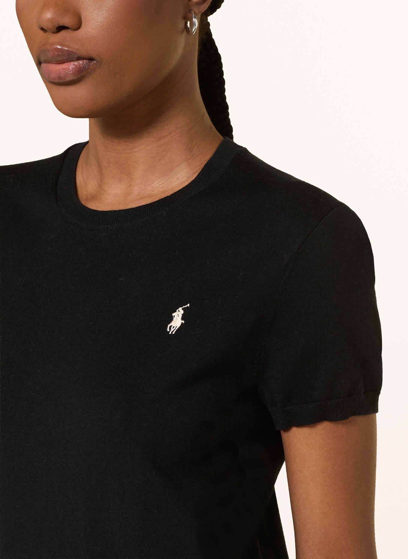 POLO RALPH LAUREN Strickshirt: SCHWARZ