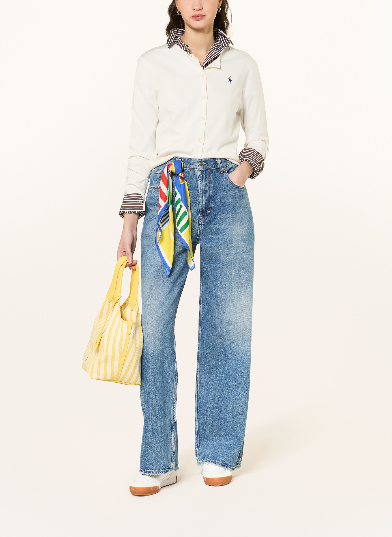 POLO RALPH LAUREN Cardigan: CREAM