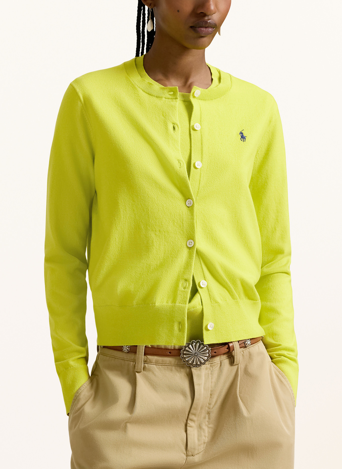 POLO RALPH LAUREN Cardigan: GREEN