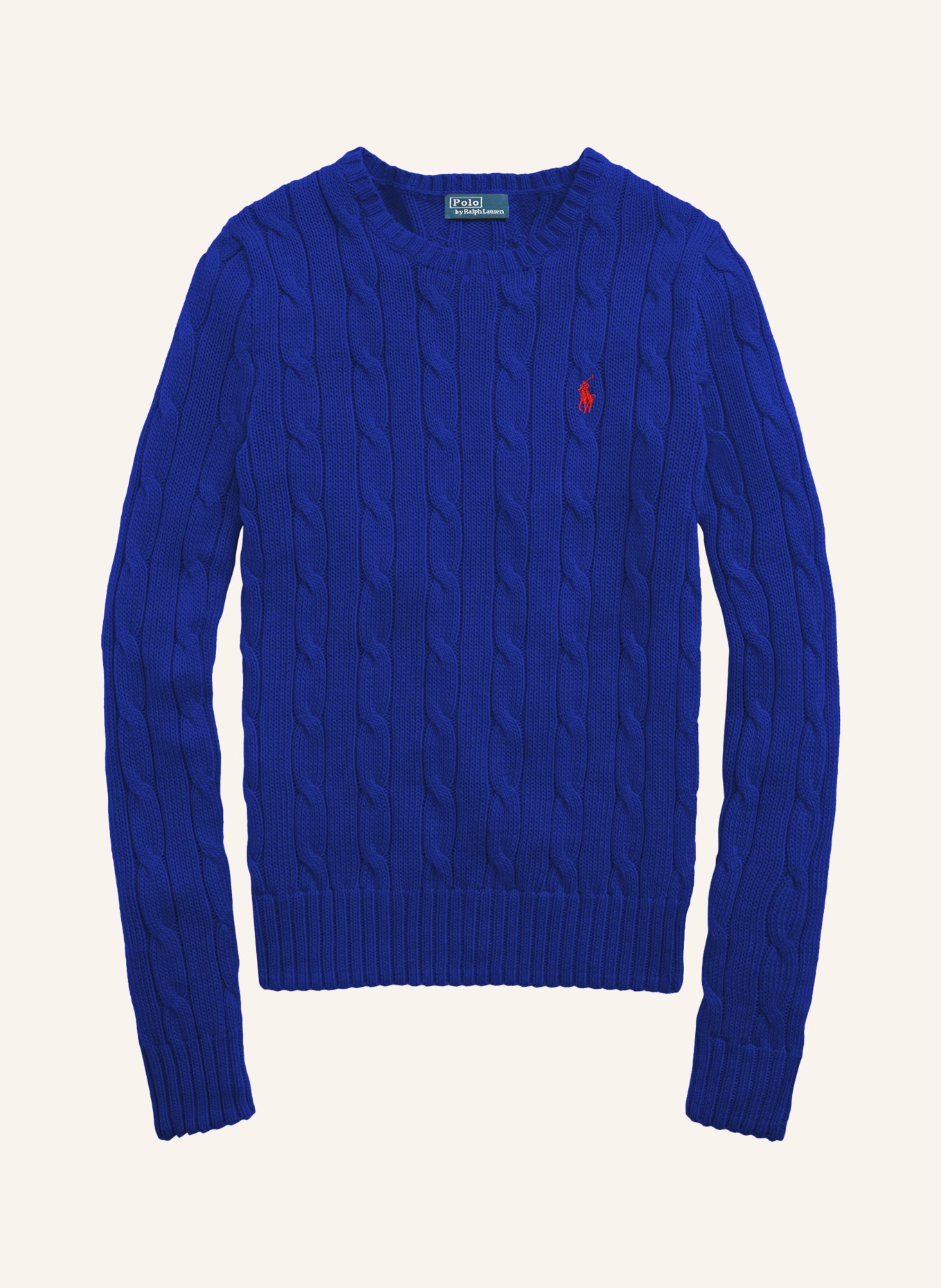 POLO RALPH LAUREN Sweater: BLUE / RED