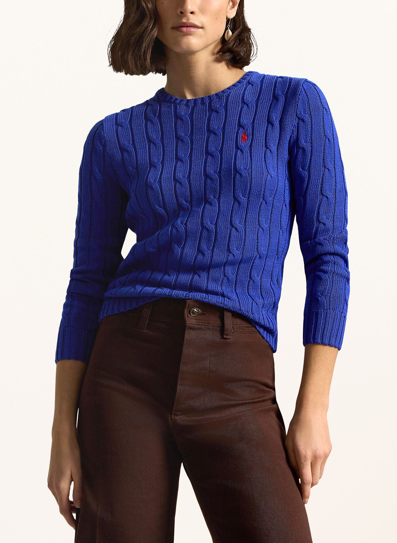 POLO RALPH LAUREN Sweater: BLUE / RED