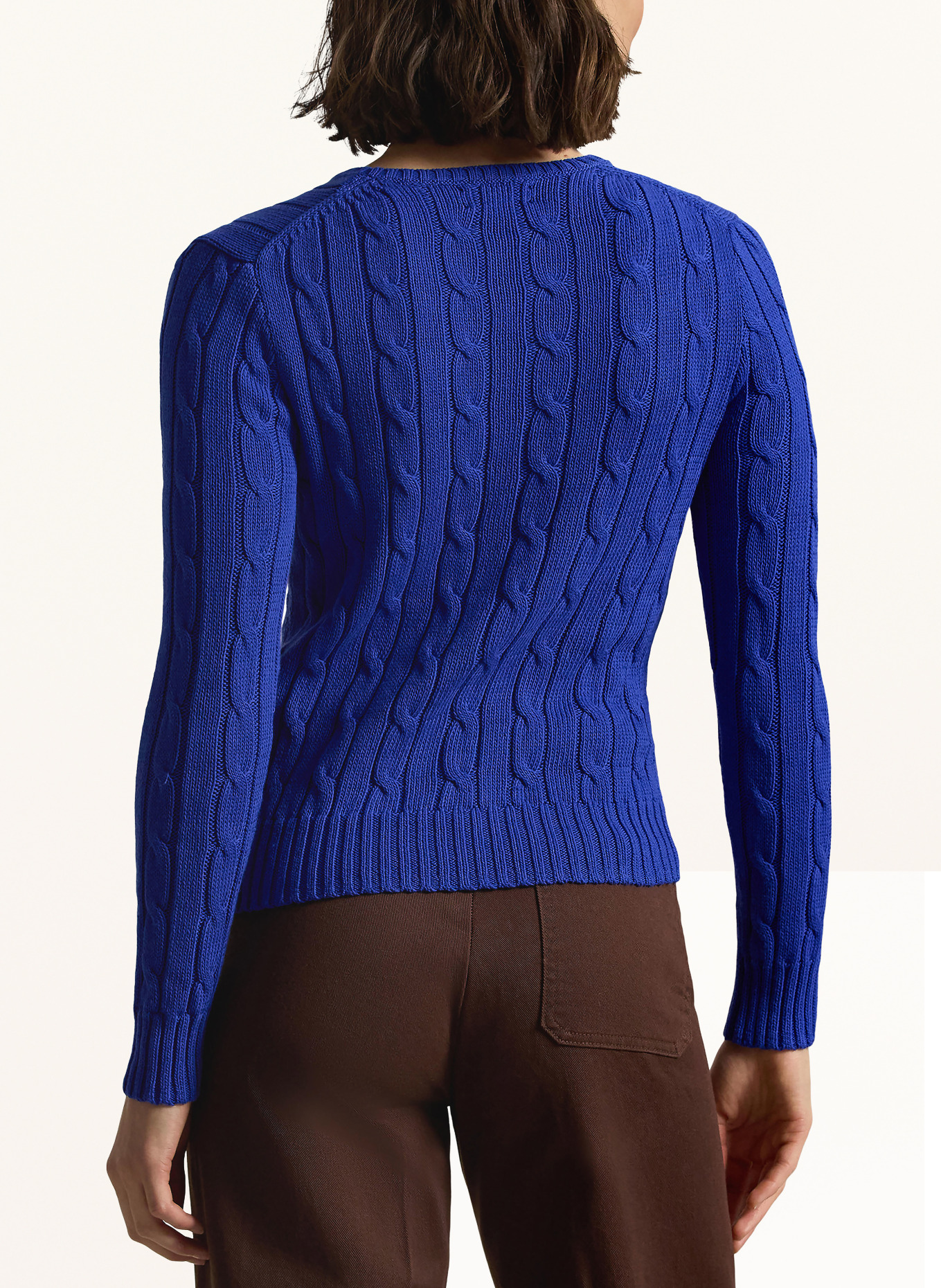 POLO RALPH LAUREN Sweater: BLUE / RED