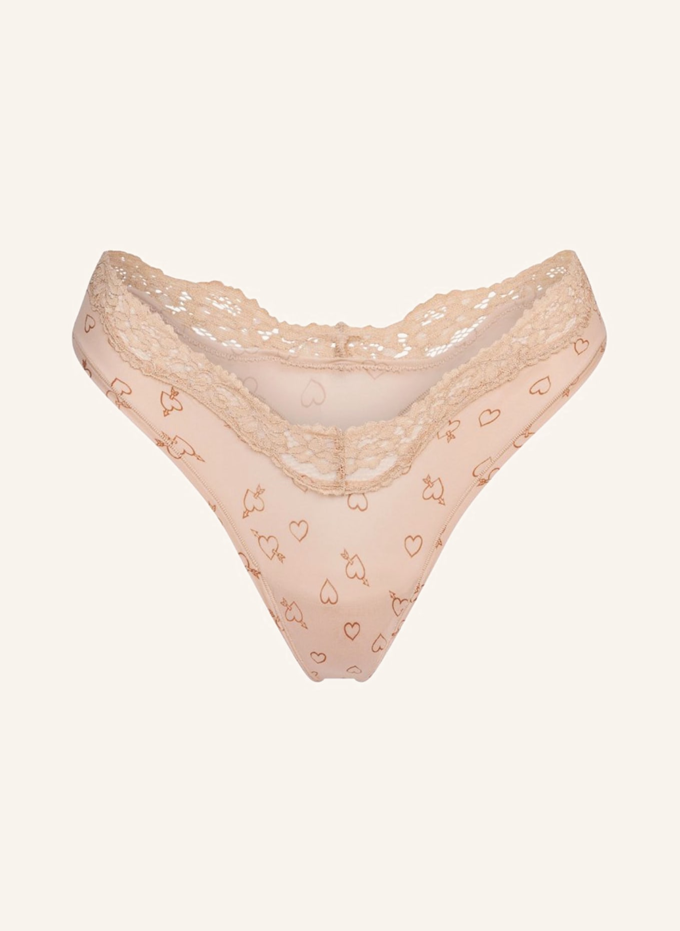 SKIMS Thong FITS EVERYBODY: MICA SKETCHED HEARTS
