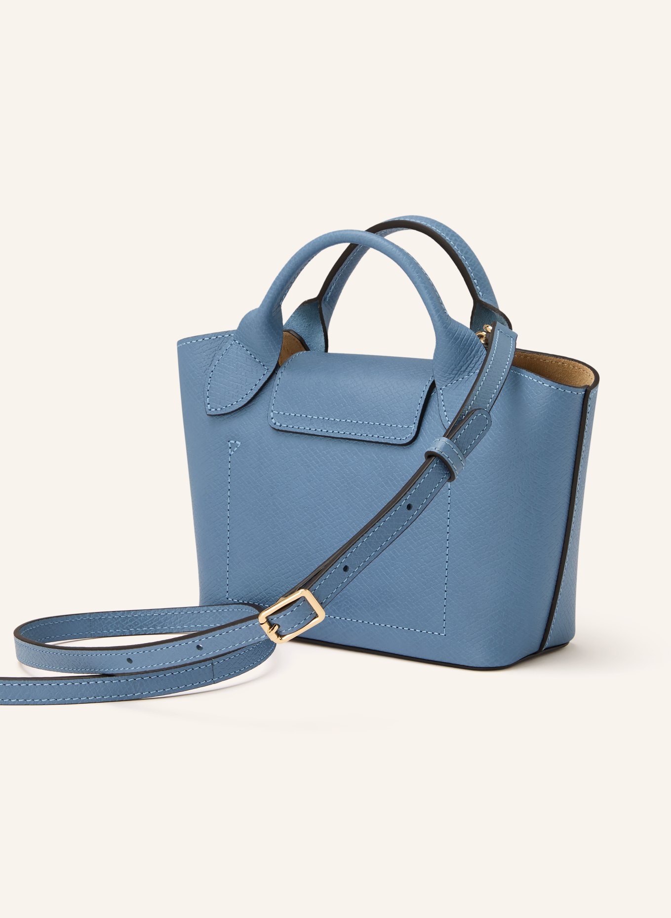 LONGCHAMP Handtasche ÉPURE XS: HELLBLAU / GOLD