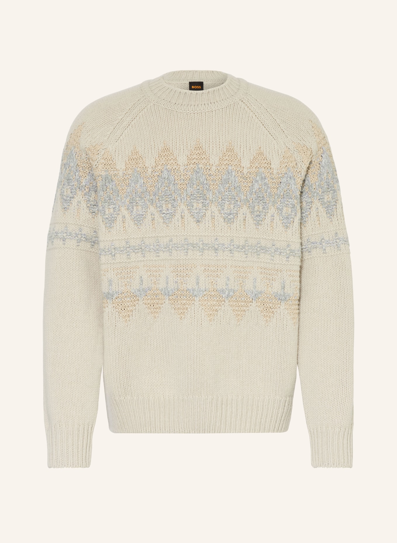 BOSS KAROMBO sweater: BEIGE