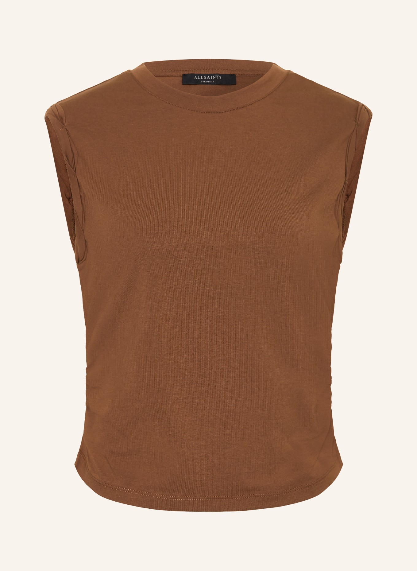 ALLSAINTS Top WEST: BROWN