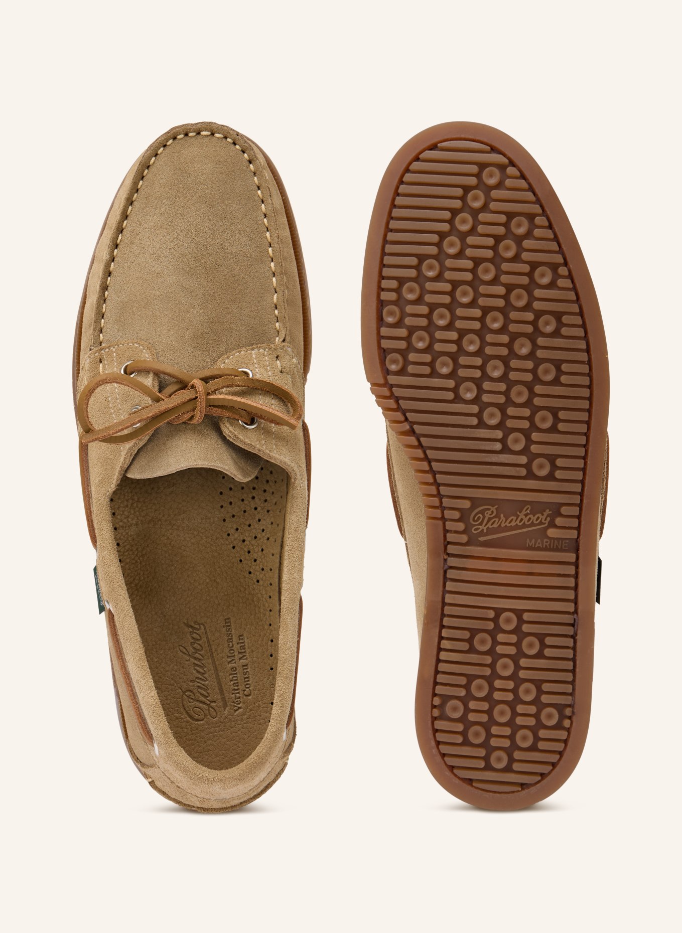 Paraboot Boat shoes BARTH: CAMEL