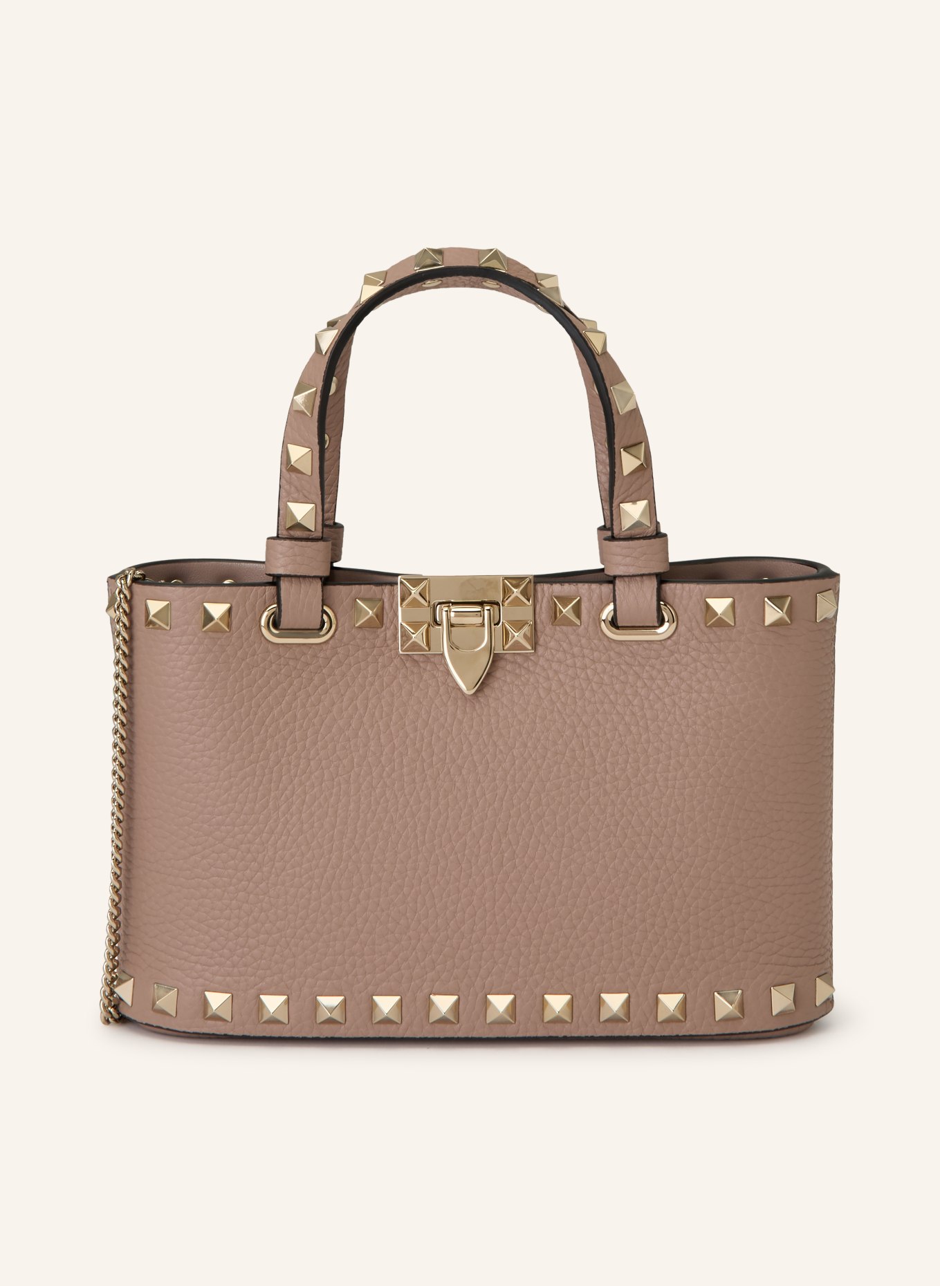 VALENTINO GARAVANI Handtasche ROCKSTUD MINI: ALTROSA