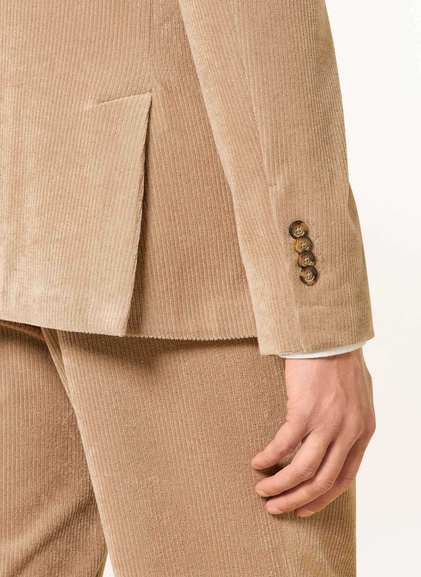 BALDESSARINI Cordsakko Slim Fit: 8702 Silver Mink