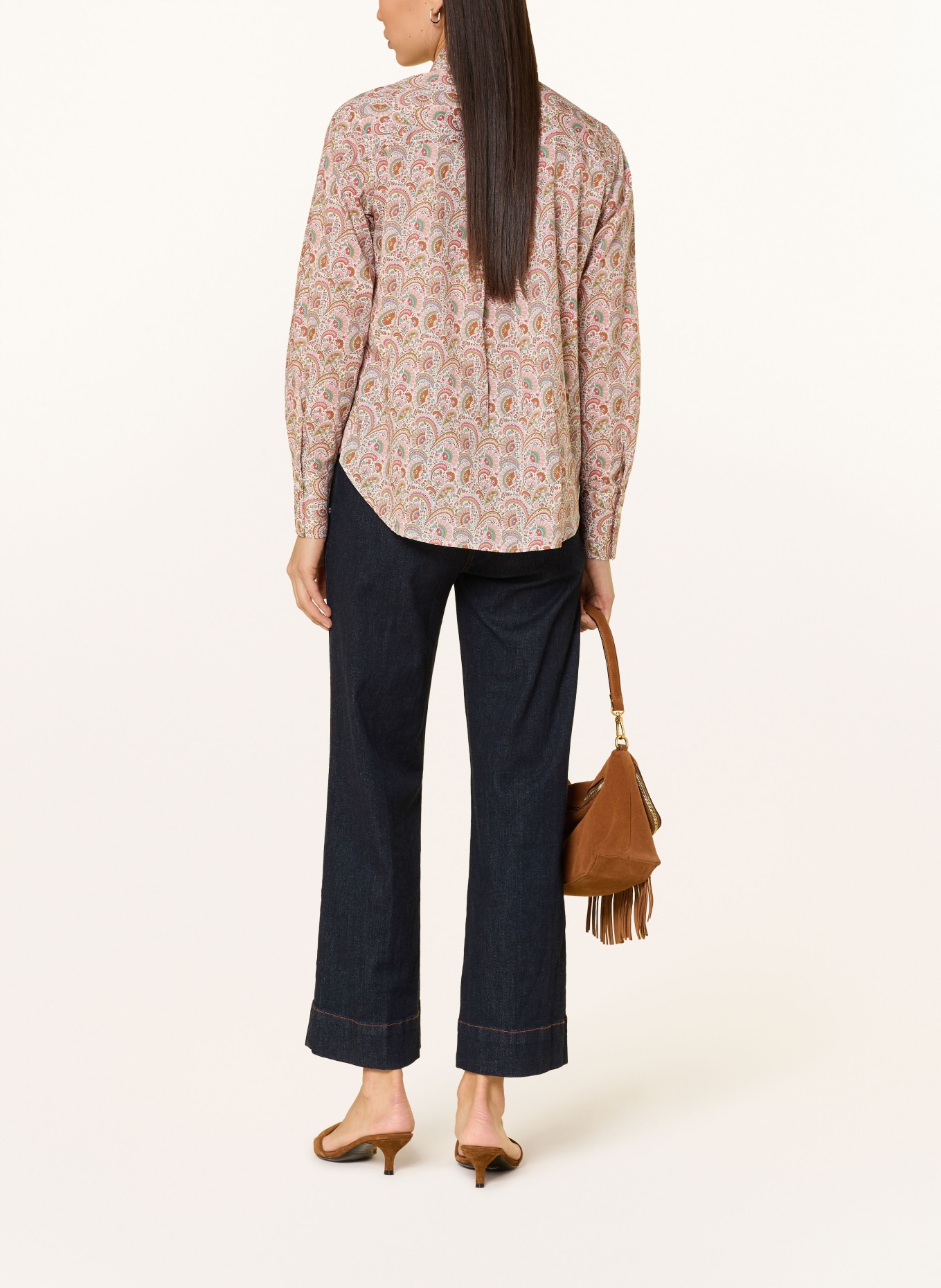 rossana diva Hemdbluse: ROT / ROSA / CREME