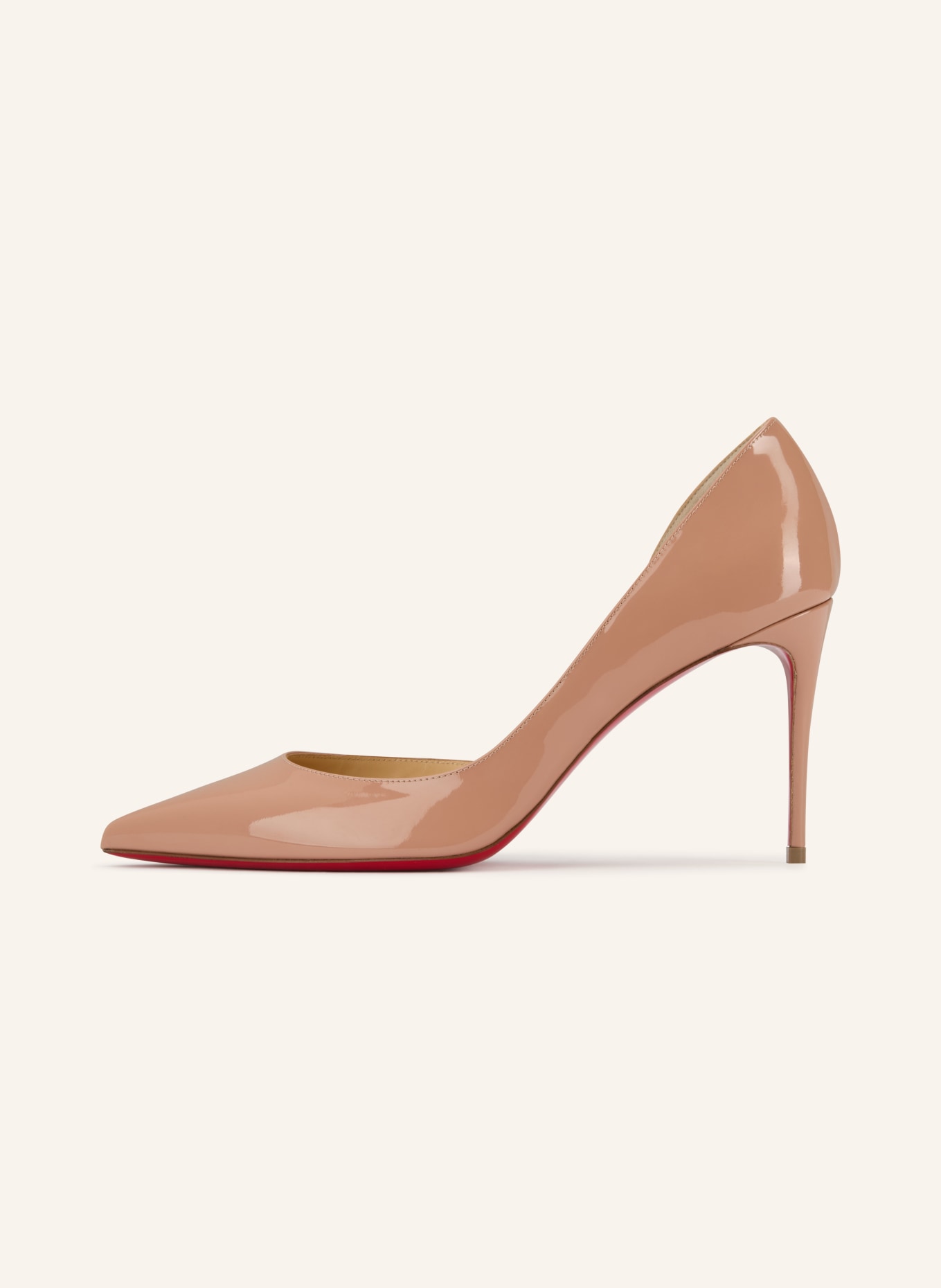 Christian Louboutin Lack-Pumps IRIZA 85: LACHS