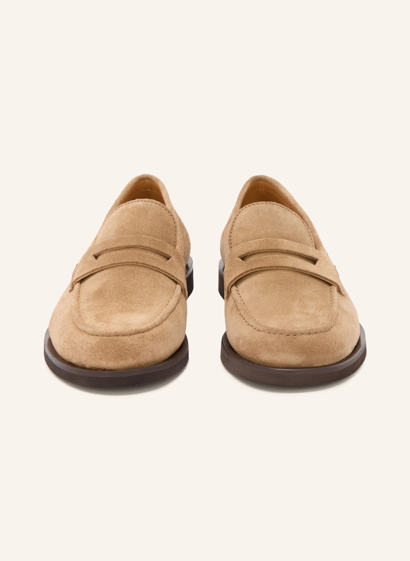 MRS & HUGS Penny-Loafer: BEIGE