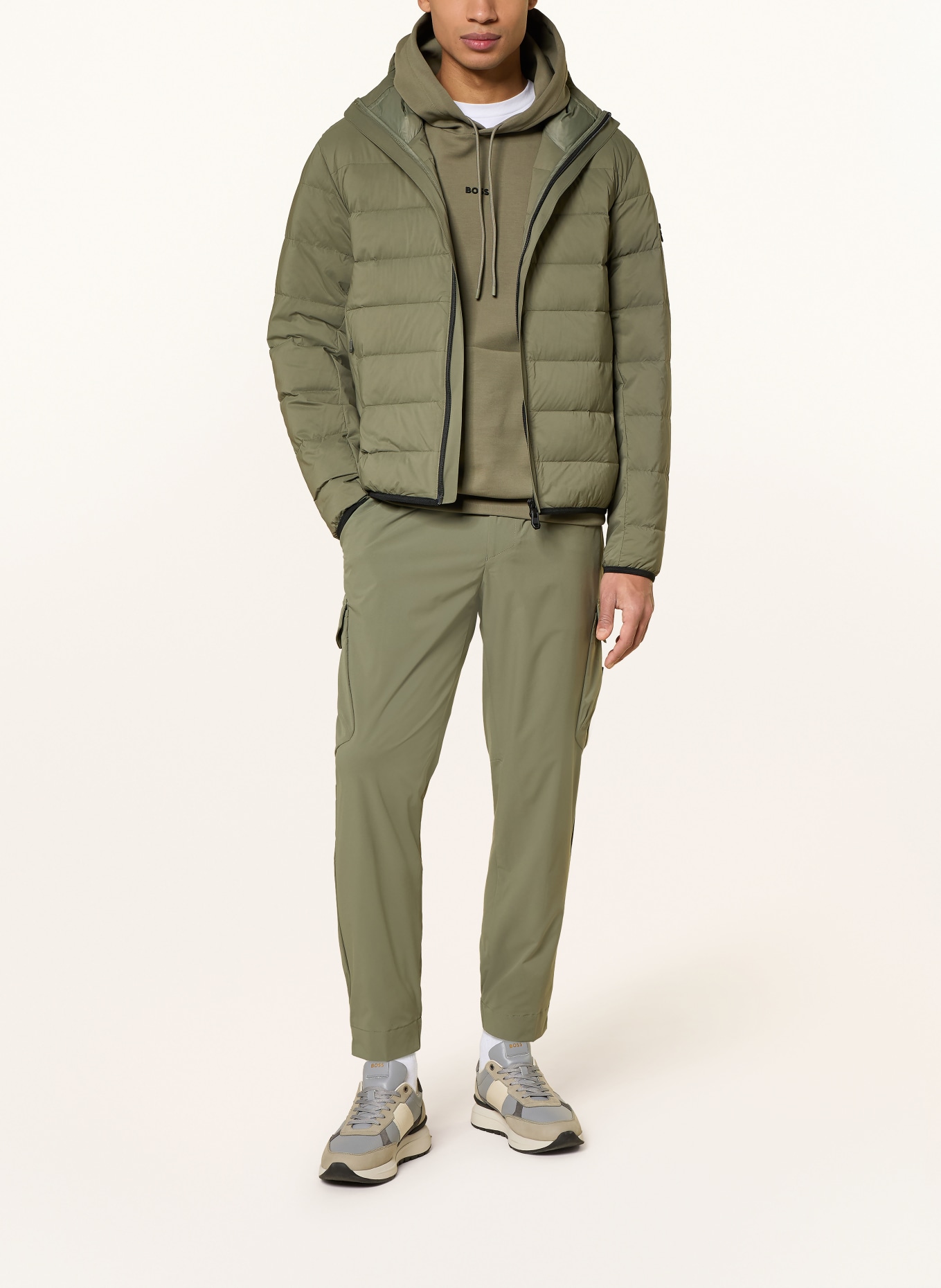 BOSS Daunenjacke RIPLITE: OLIV