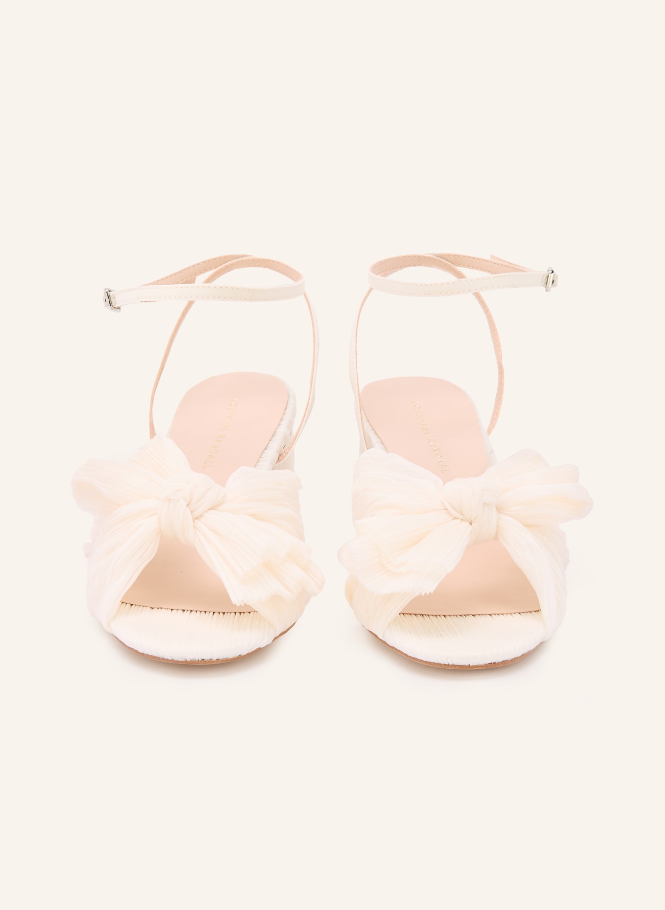 LOEFFLER RANDALL Sandały na obcasie DAHLIA: BIAŁY