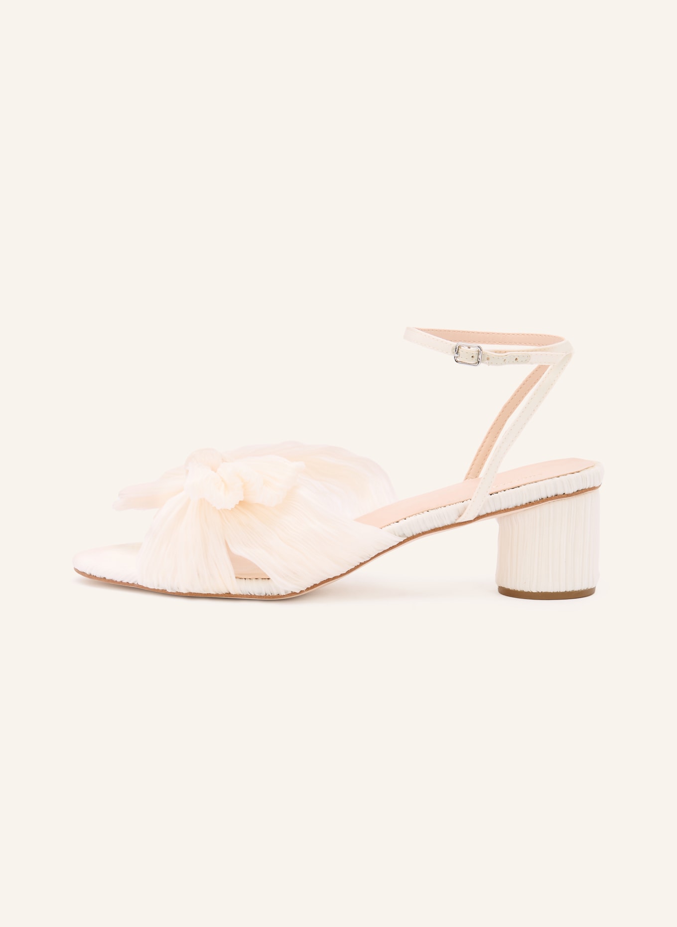 LOEFFLER RANDALL Sandały na obcasie DAHLIA: BIAŁY