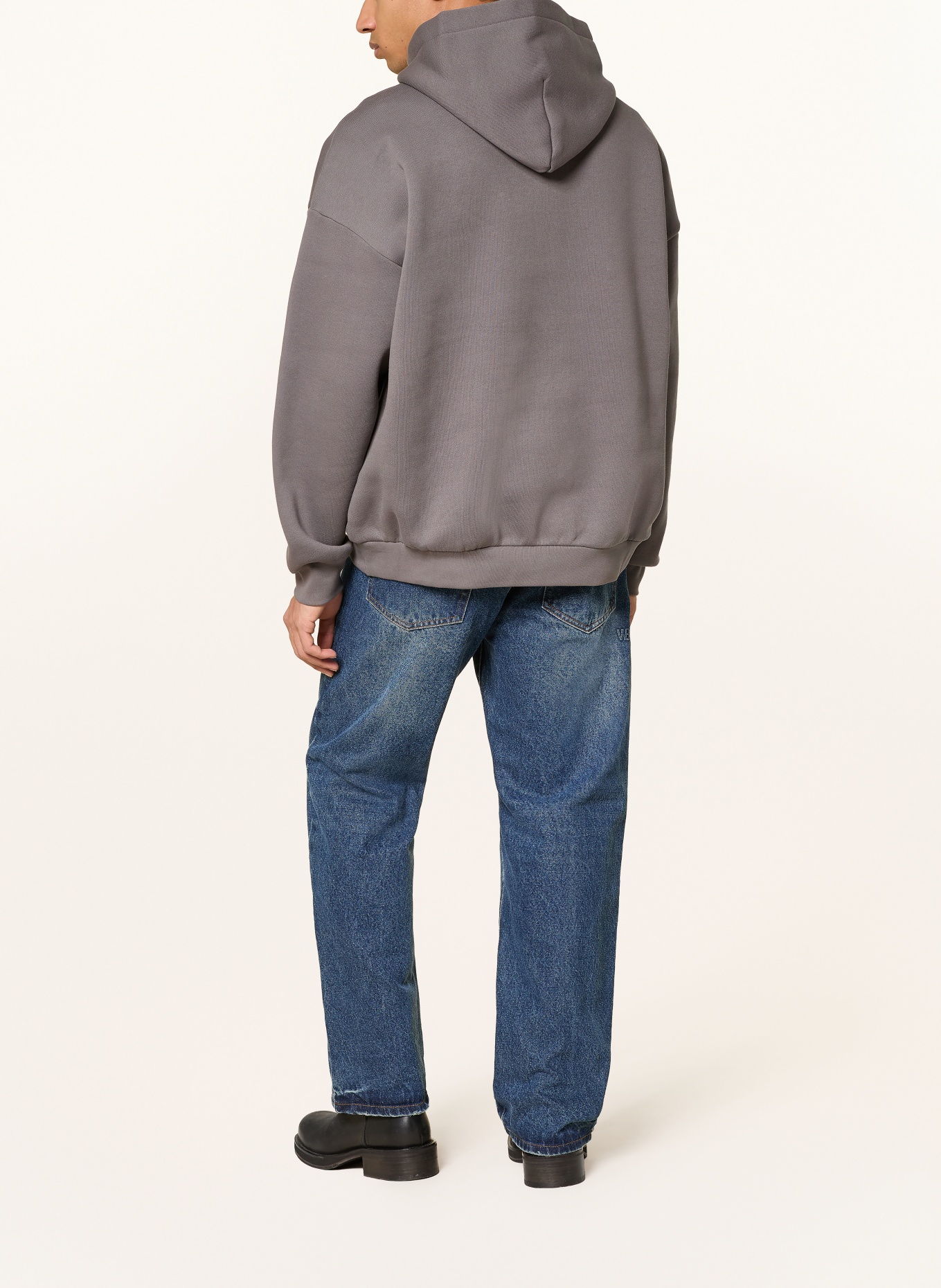 WRSTBHVR Hoodie HAKO: BLAUWGRIJS