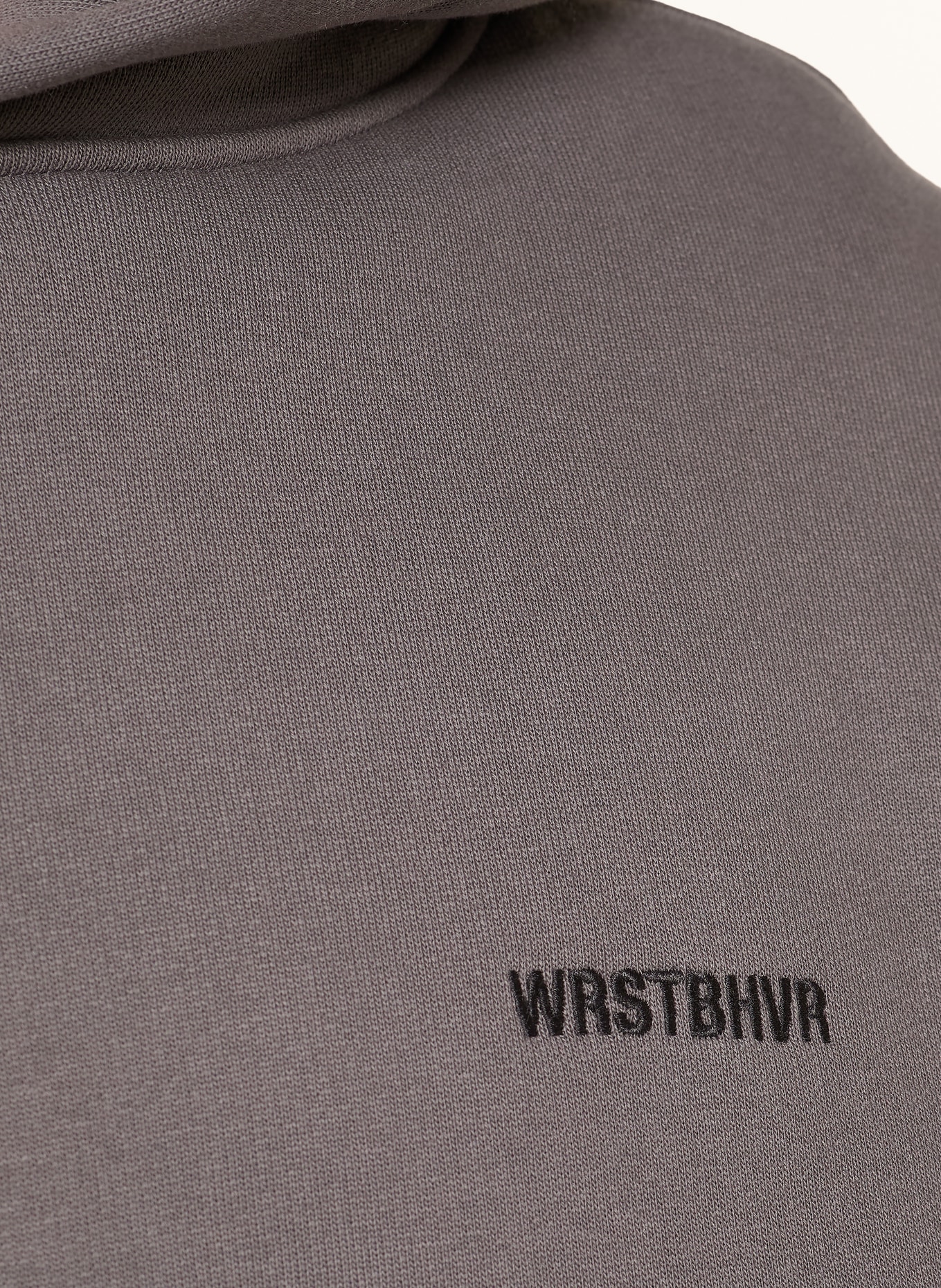 WRSTBHVR Hoodie HAKO: BLAUWGRIJS