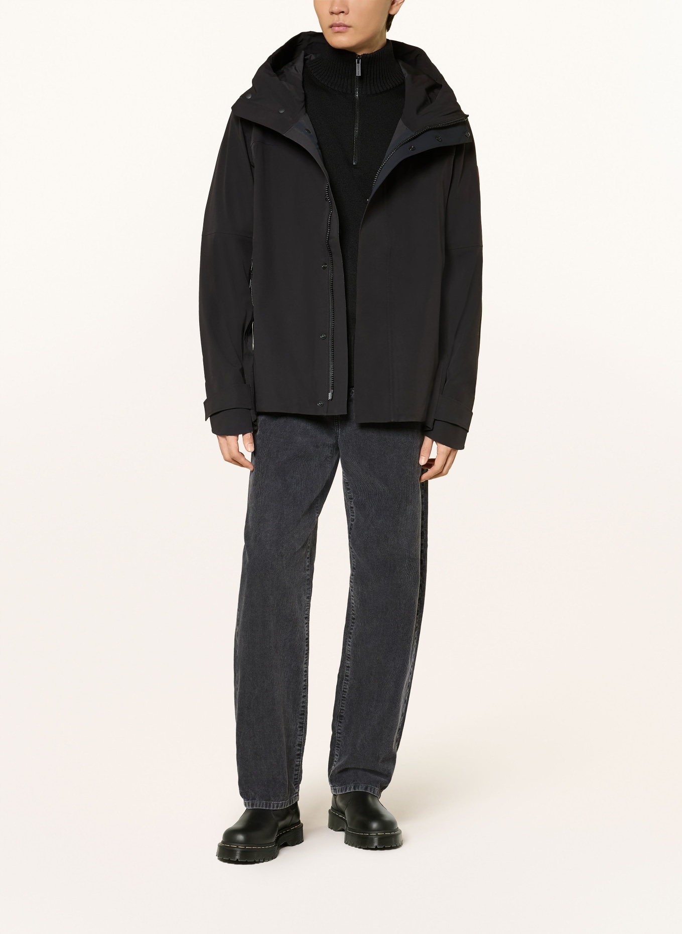 CANADA GOOSE Funktionsjacke RUPERT: SCHWARZ