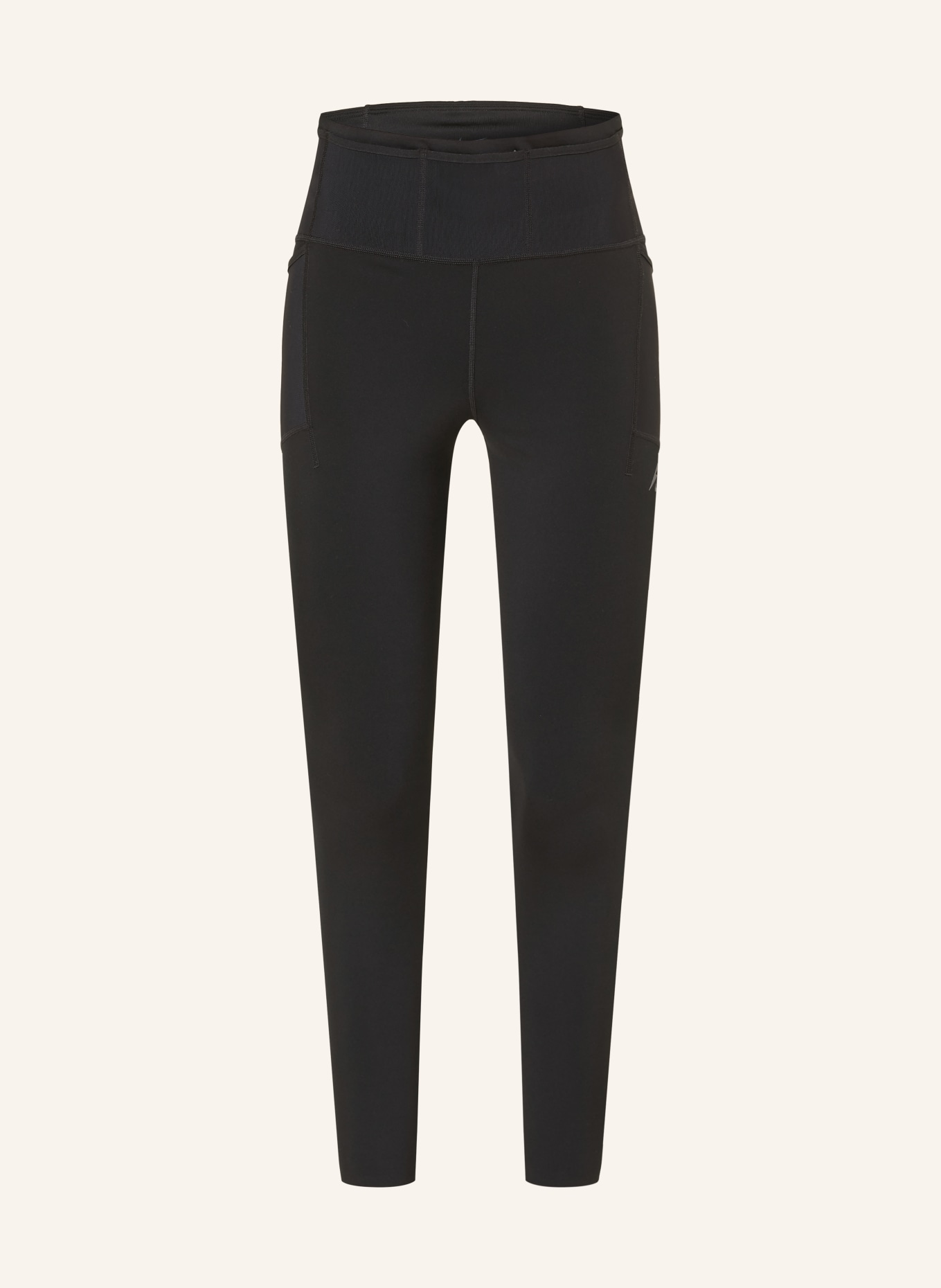 Nike Legginsy do biegania NK TRAIL: CZARNY