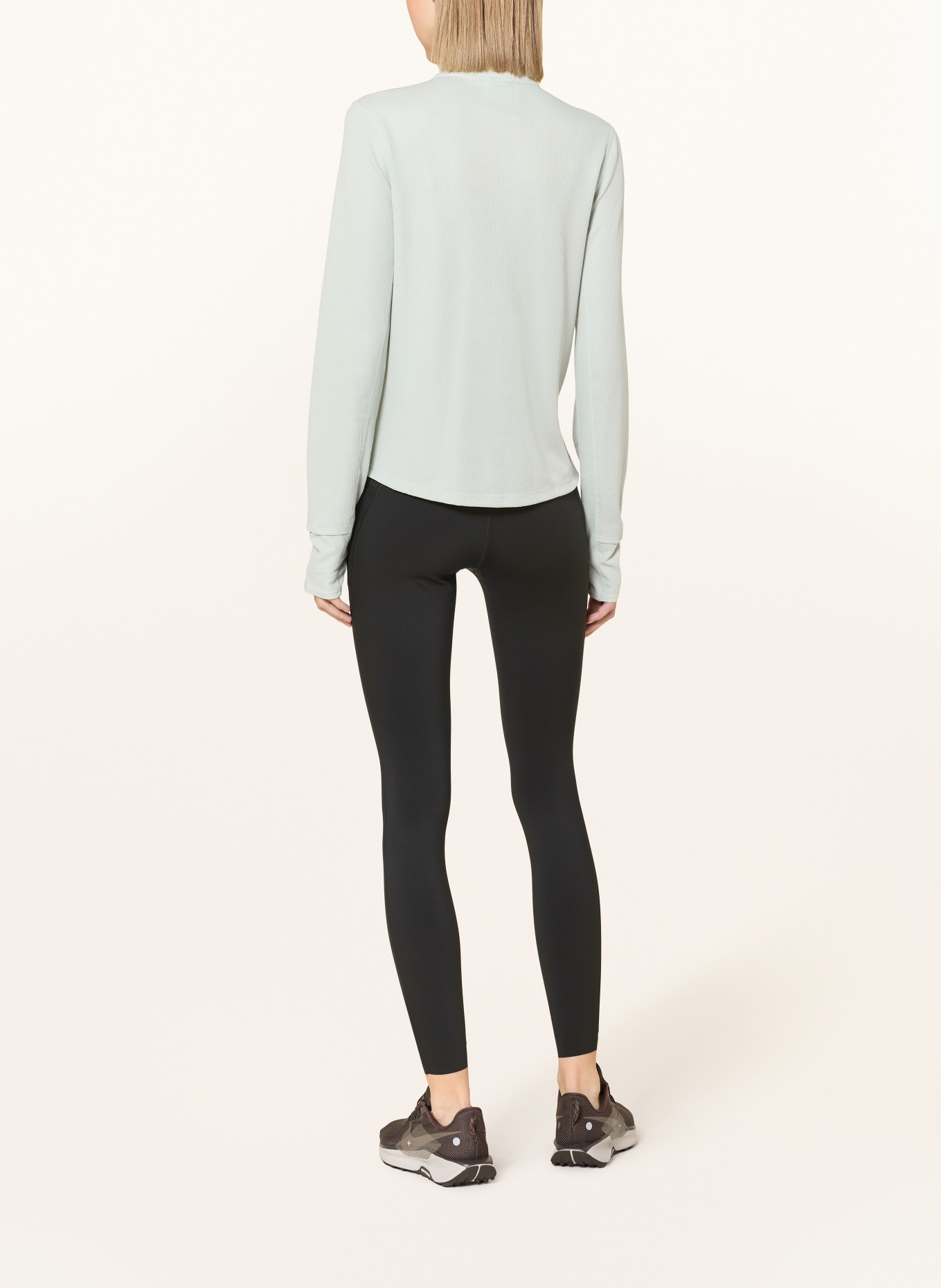 Nike Legginsy do biegania NK TRAIL: CZARNY