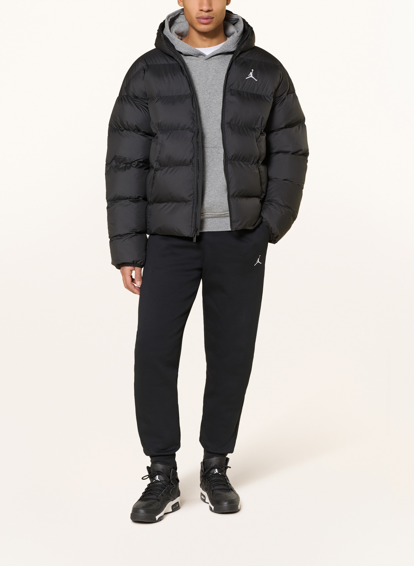 JORDAN Steppjacke BROOKLYN: SCHWARZ