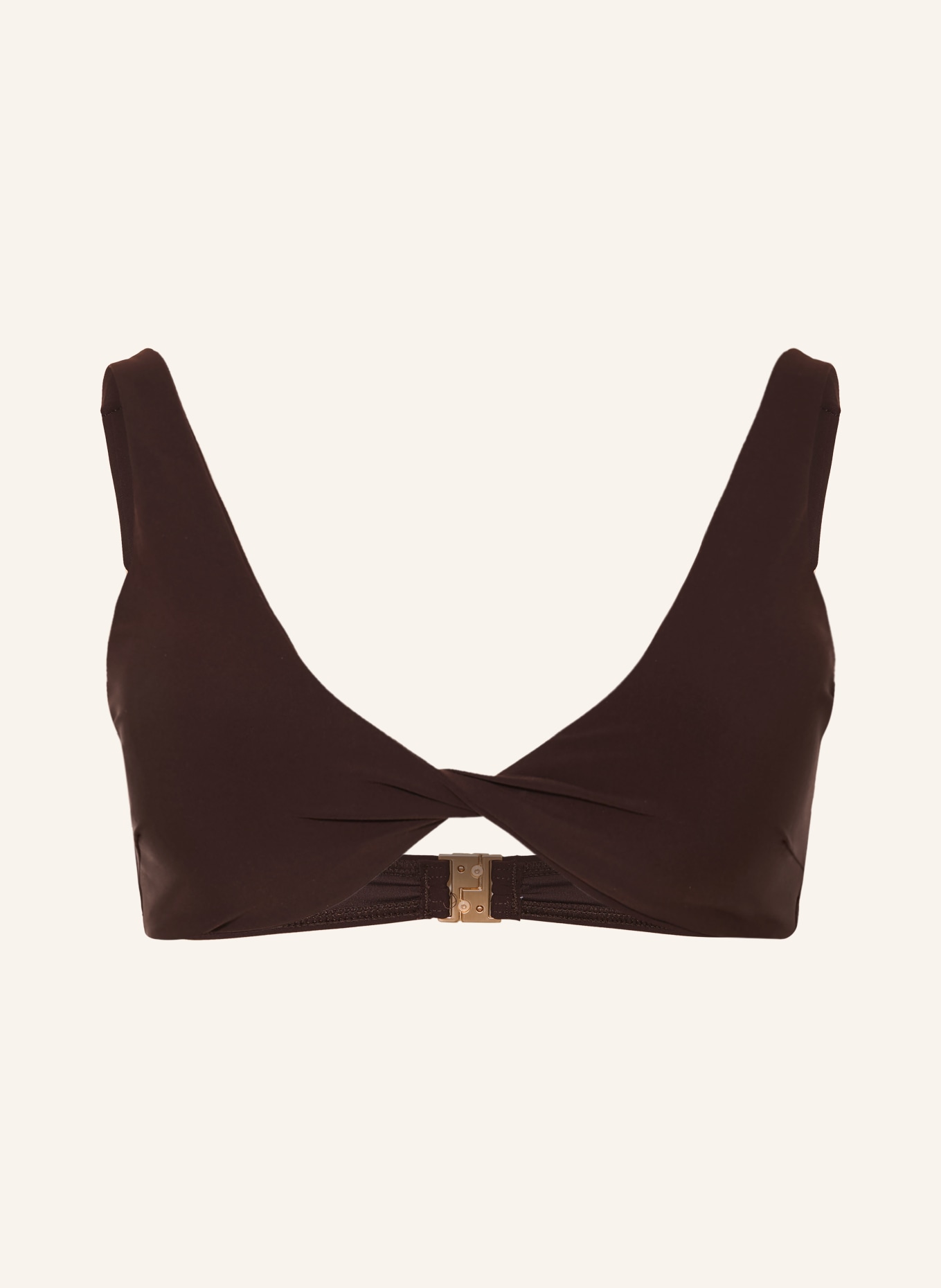 JETS Australia Triangel-Bikini-Top JETSET: DUNKELBRAUN