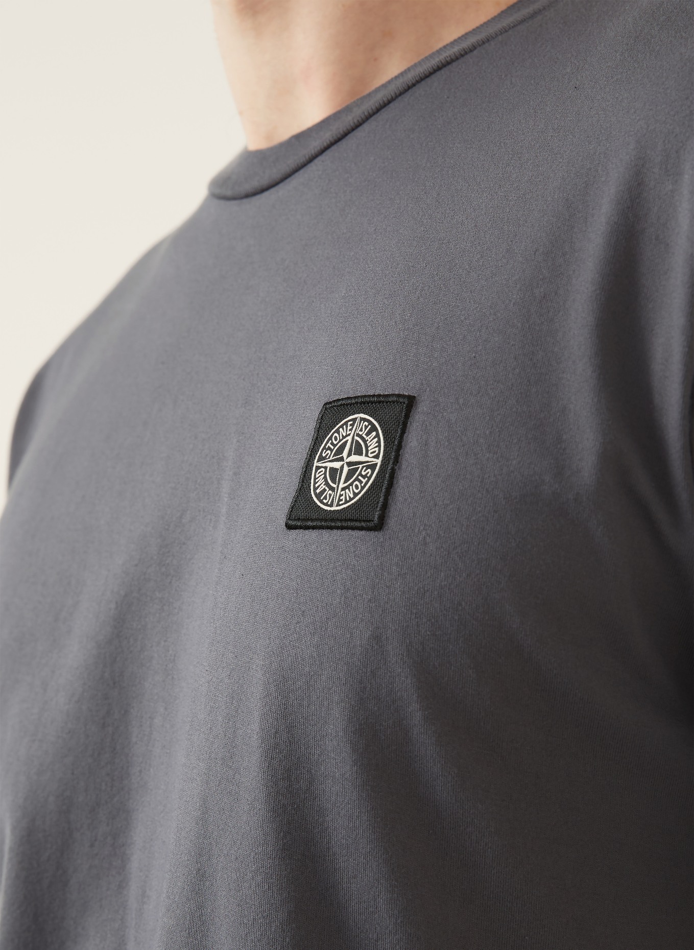 STONE ISLAND T-shirt: BLUE GRAY