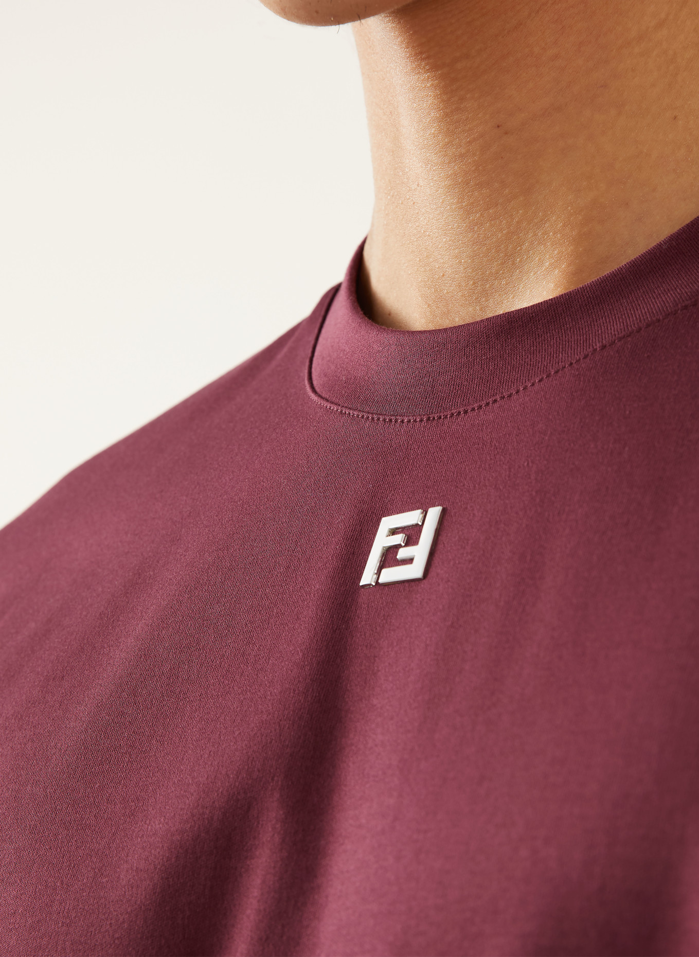 FENDI T-Shirt: DUNKELROT