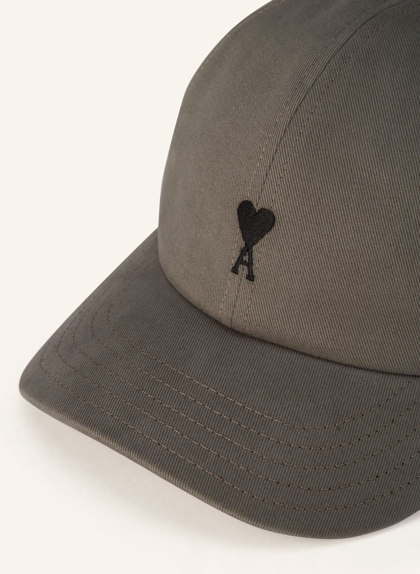 AMI PARIS czapka: SZARY / CZARNY