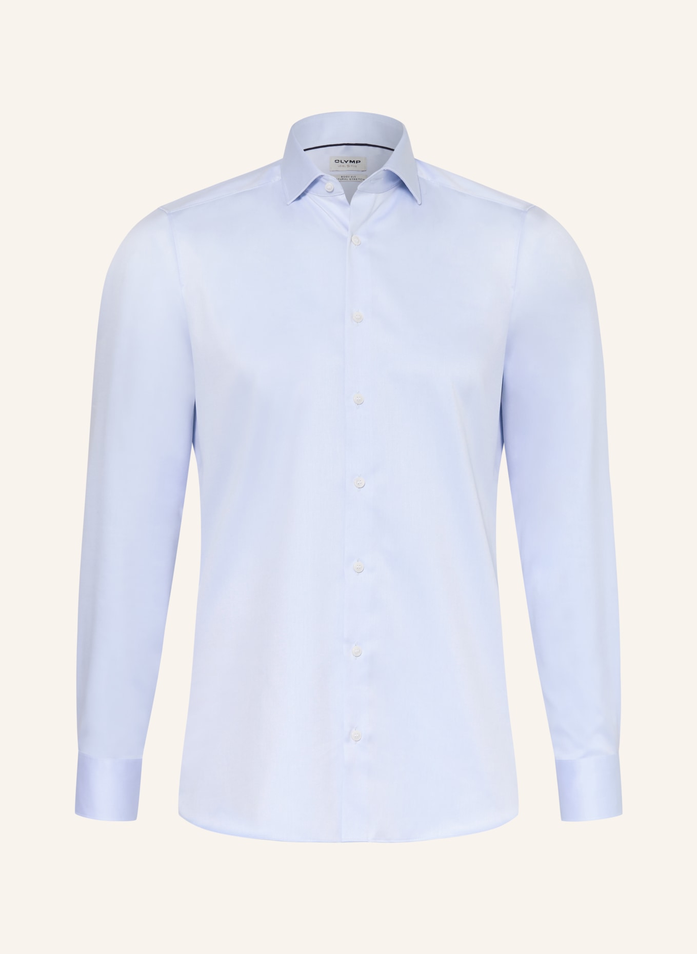 OLYMP Hemd Level Five body fit: HELLBLAU