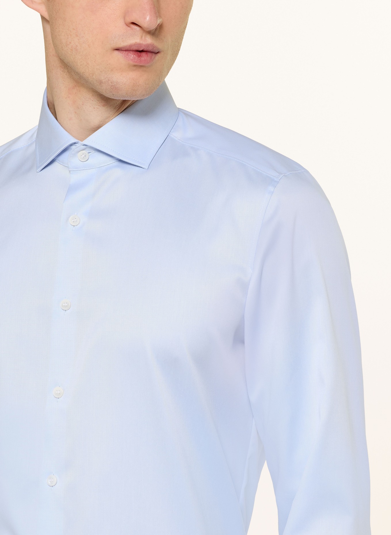 OLYMP Hemd Level Five body fit: HELLBLAU