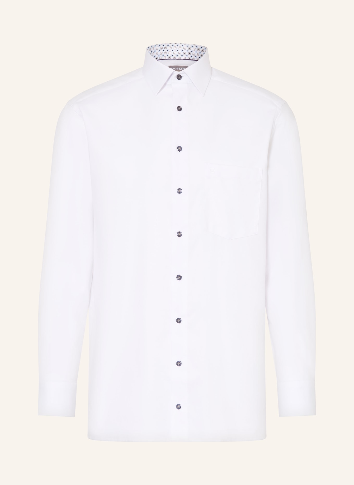 OLYMP Hemd Luxor comfort fit: WEISS