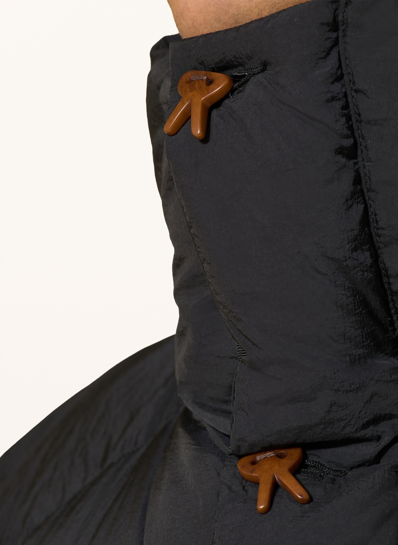 District Vision UDD DX down jacket: BLACK