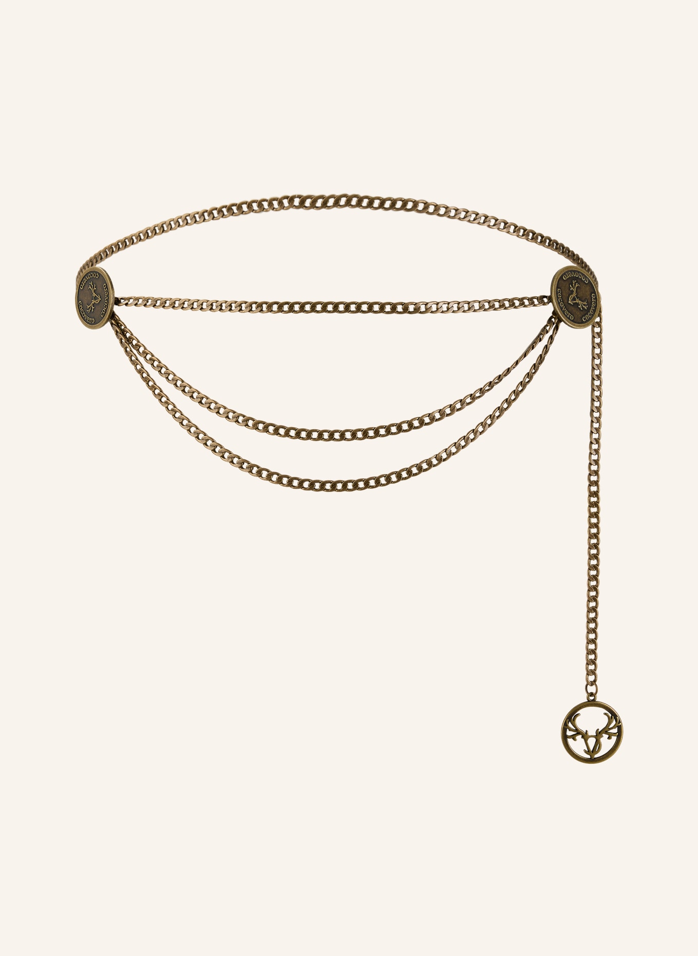 CocoVero Opasek CONSTANZE: ZLATÁ