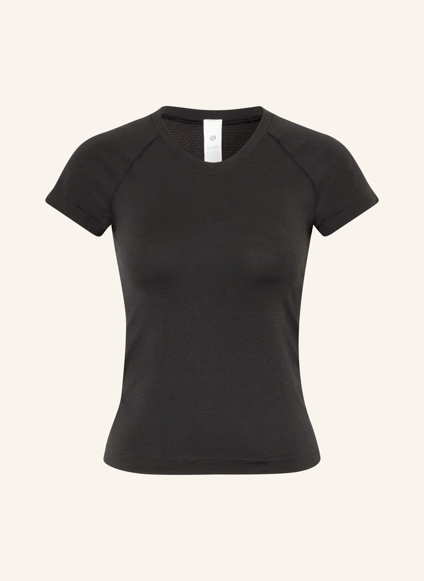 lululemon Laufshirt SWIFTLY TECH 2.0: SCHWARZ