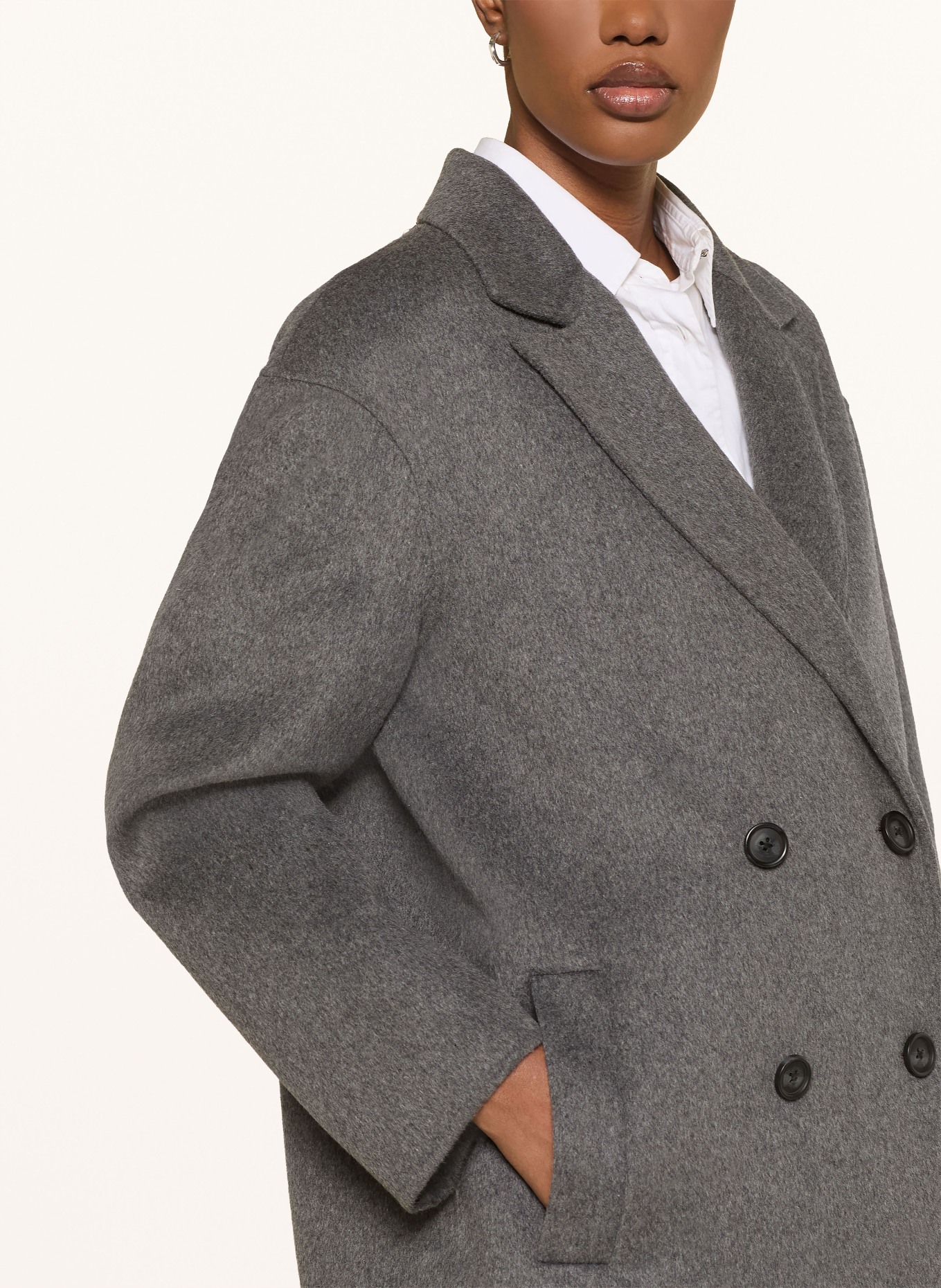 lilienfels płaszcz: CZIEMNOSZARY