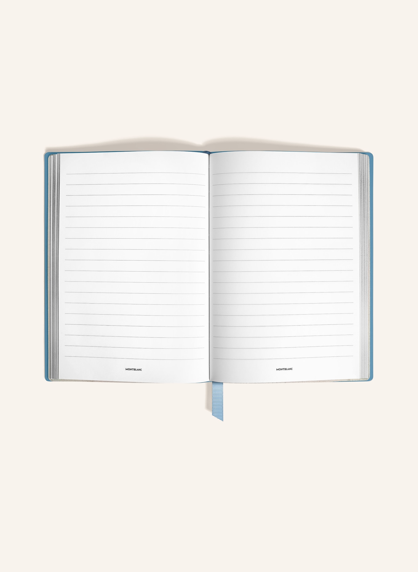 MONTBLANC MEDIUM notebook: LIGHT BLUE