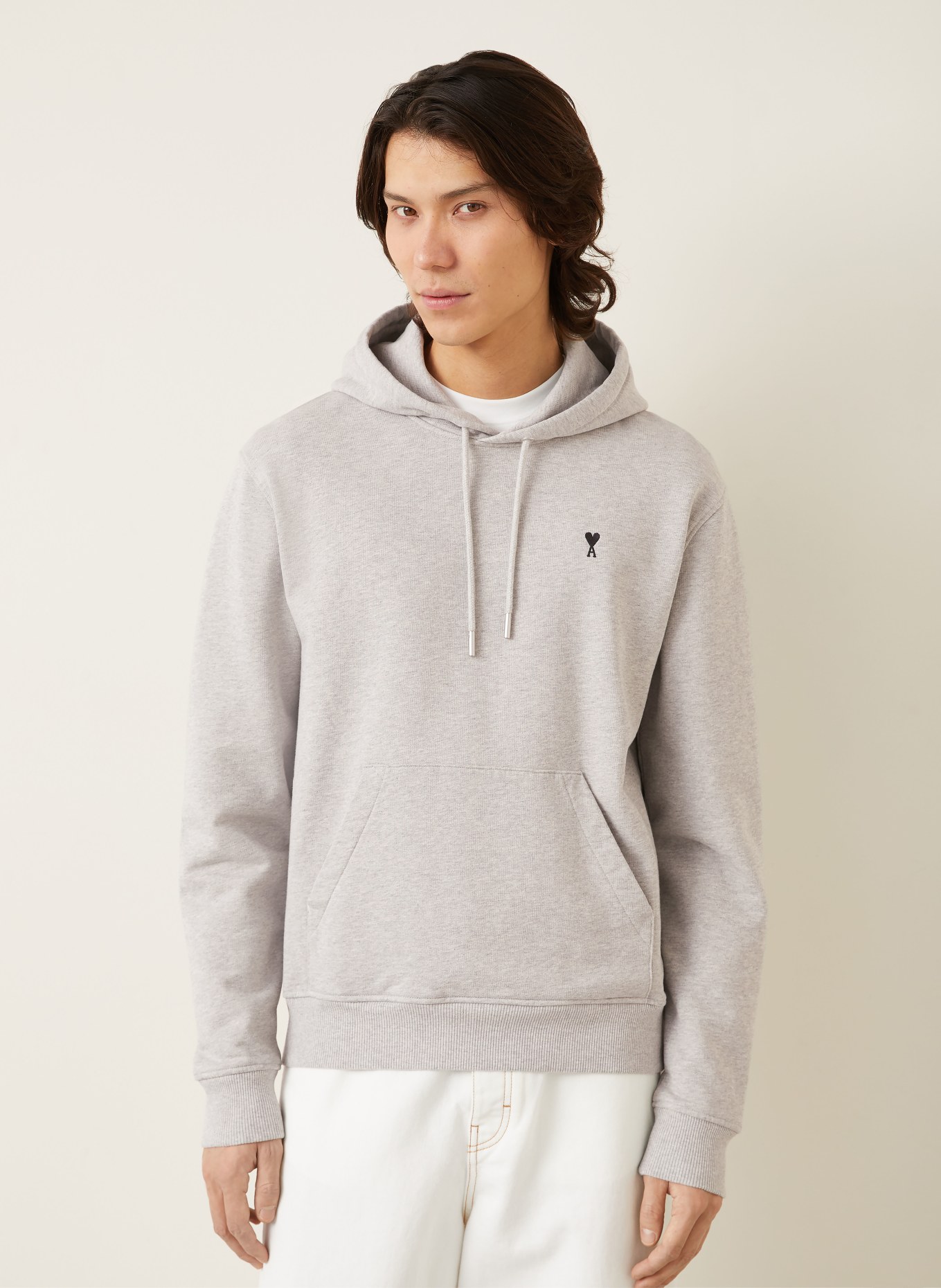 AMI PARIS Hoodie: GRAY