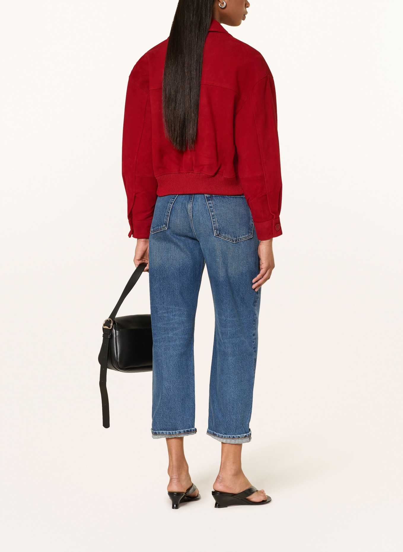 CITIZENS of HUMANITY Cropped Jeans DAHLIA: CHAYA MD/lT INDIGO