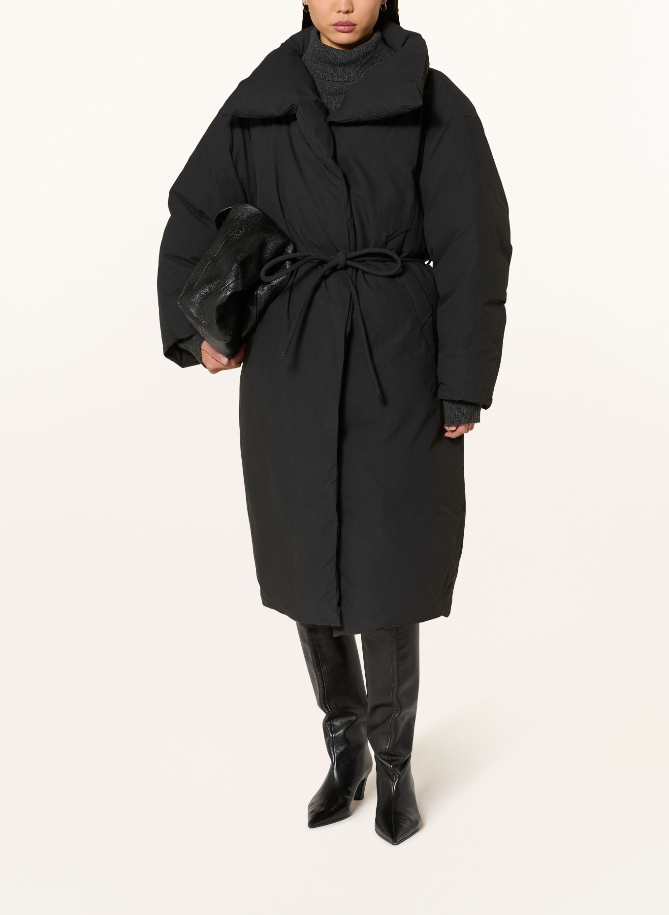 ELEH Mantel PIUMINO: SCHWARZ