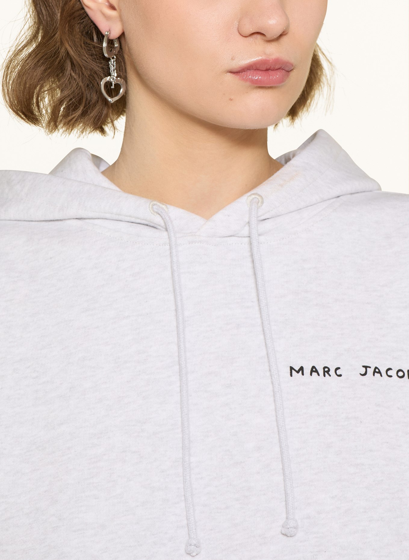 MARC JACOBS Oorbellen THE HEART HANDCUFF: ZILVER