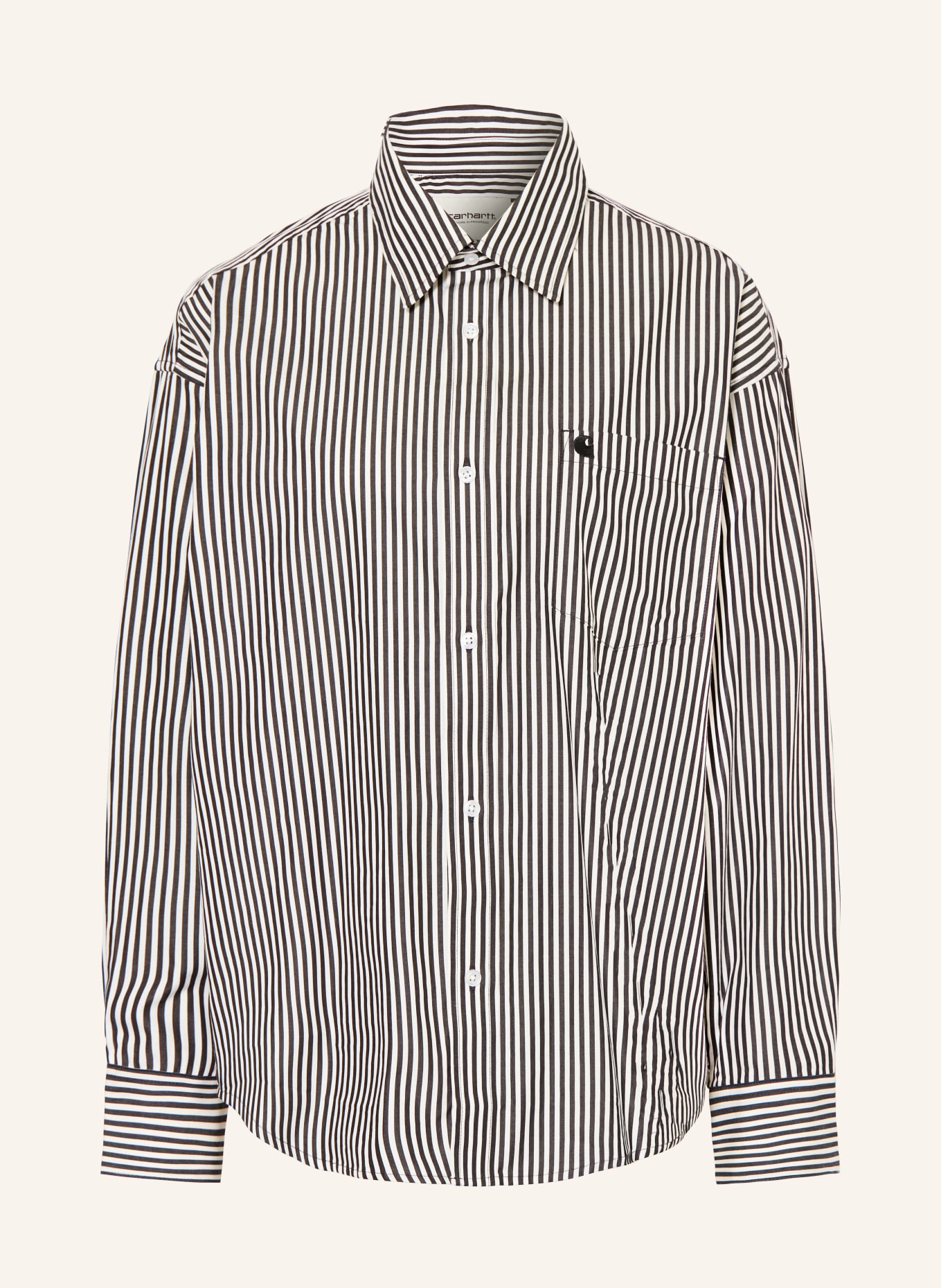 carhartt WIP Hemdbluse DALDRY: SCHWARZ / WEISS