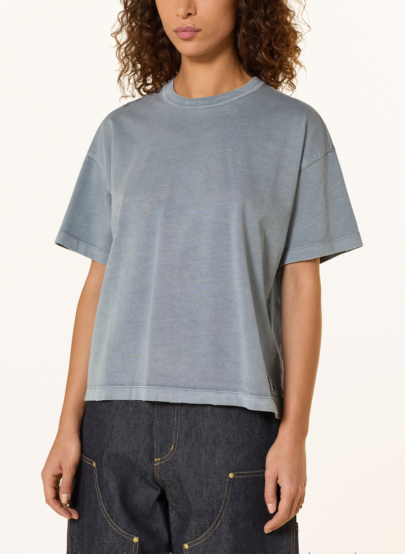 carhartt WIP T-Shirt TORION: BLAUGRAU