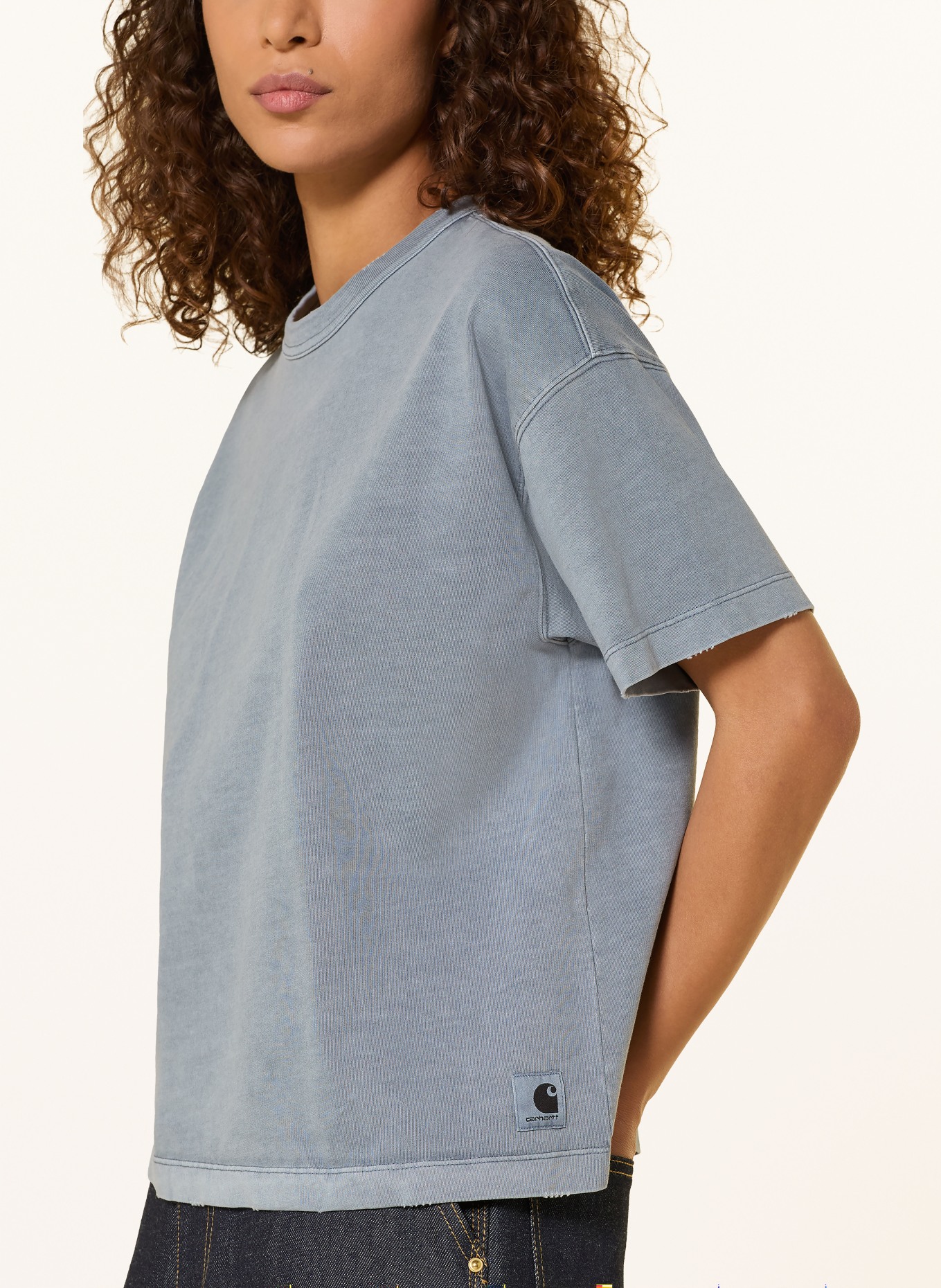carhartt WIP T-Shirt TORION: BLAUGRAU