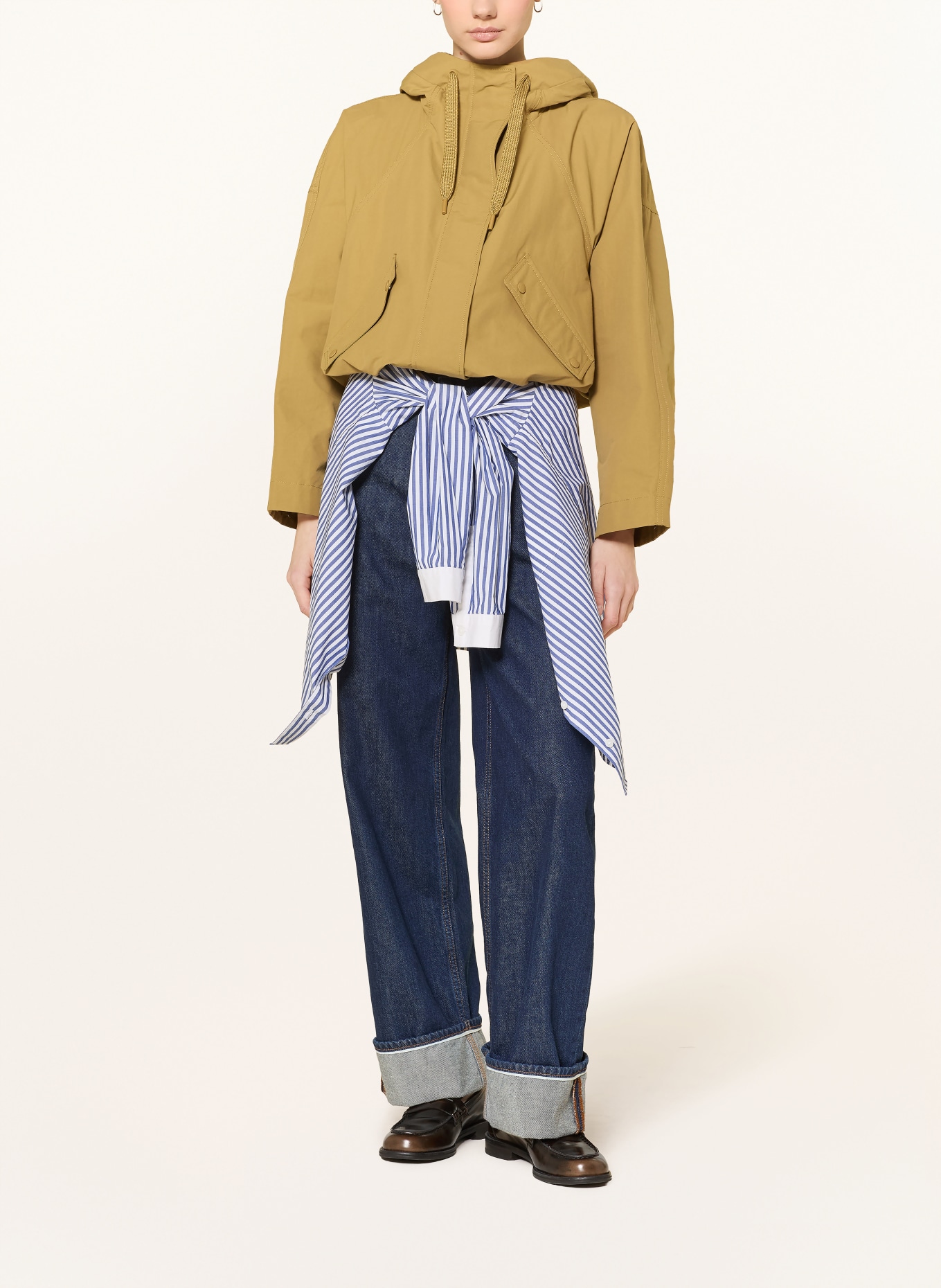 Marc O'Polo DENIM Overjacket: CAMEL